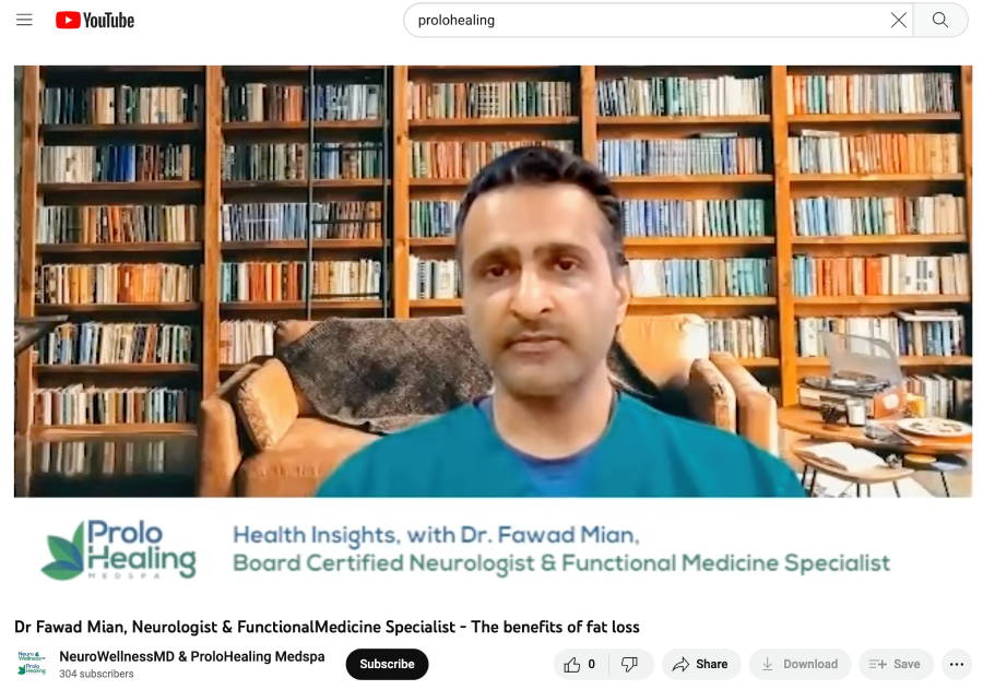 The Benefits of Targeted Fat Loss by Dr. Fawad Mian | ProloHealing Medspa in Denville, NJ