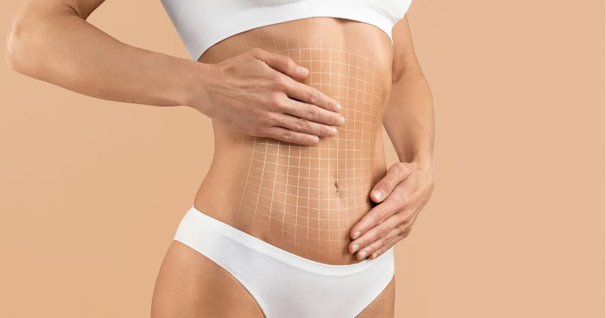 Silhouette showing refined body shape, the desired outcome of both Laser Lipo and Traditional Liposuction.