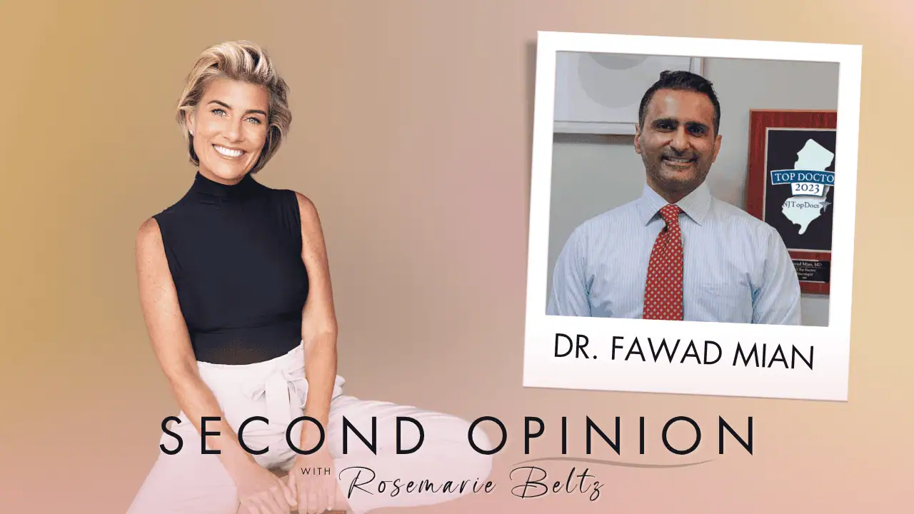 Dr. Fawad Mian featured on Second Opinion with Rosemarie Beltz