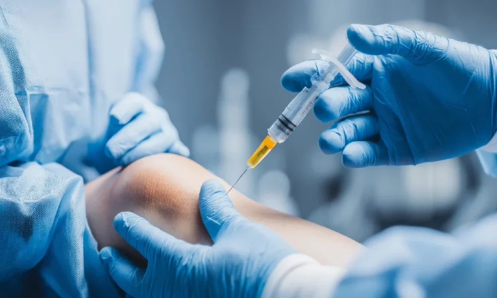 Patient Receiving a Cellular Therapy in Denville, NJ